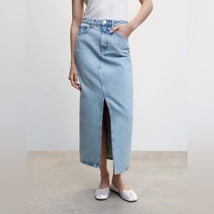 Brand new denim skirt